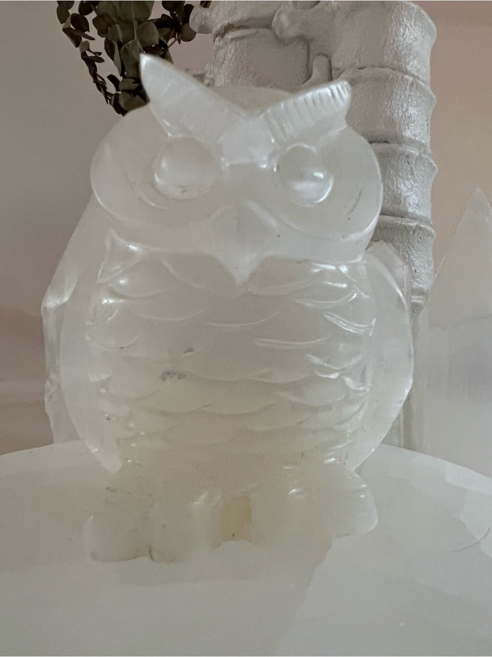 Selenite Owl